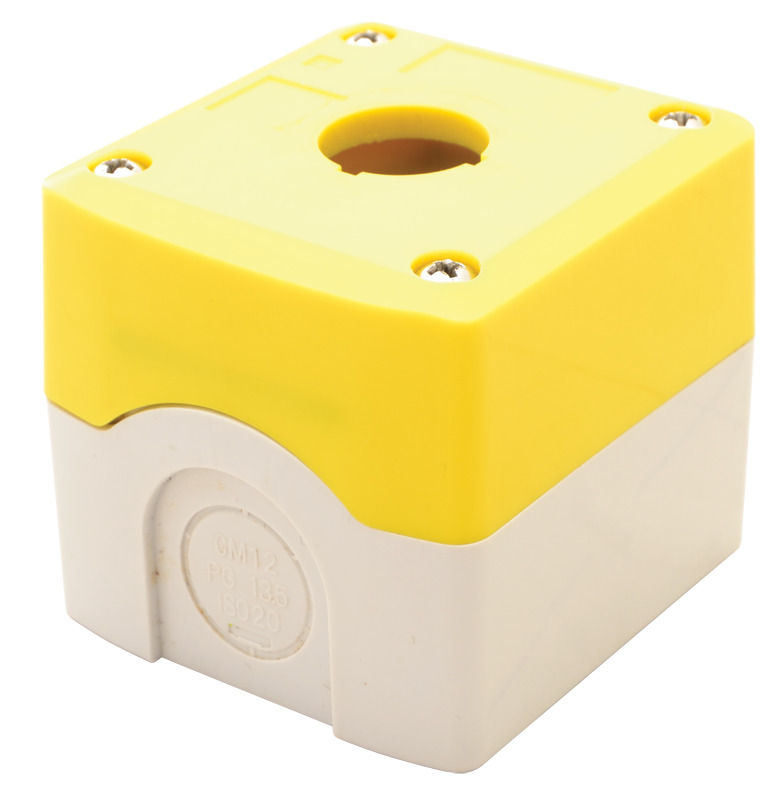 CARCASA PENTRU BUTOANE GALB 1 IP65 NYGD-1YE