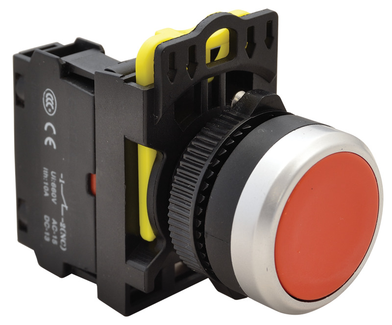 BUTON ON -OFF ROSU 1NO IP65 NYK3-R