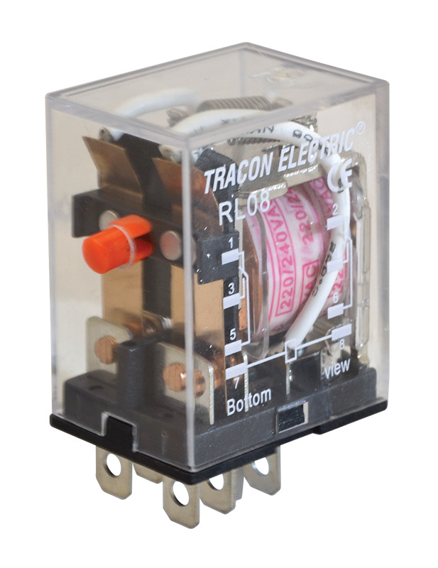 RELEU MINIATURIZAT DE PUTERE 10A RL08-240AC