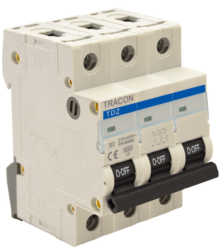 DISJ. 3P C 40A 6kA TDZ-3C-40