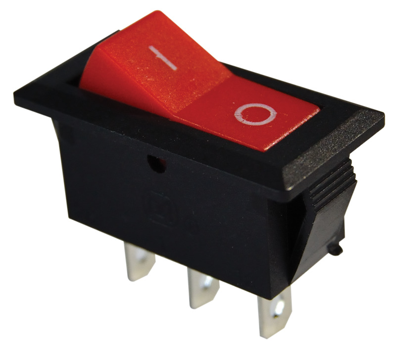 BUTON ROSU ON-OFF APARATE, ILUMINAT TES-22