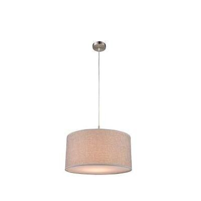 GL PENDUL PACO 1XE27 TEXTIL GRI