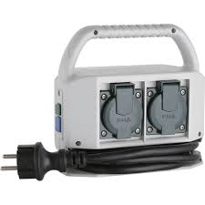 PRELUNGITOR 2X2P+T IP44 2M CU PROT@ 393.011