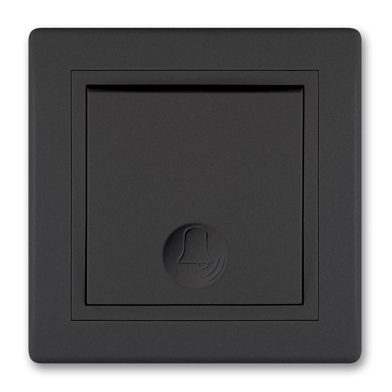 MV5 BUTON PICTOGRAMA CLOPOTEL NEGRU