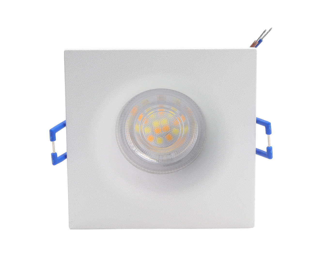 SPOT LED 5W FIX PATRAT ALB 206661
