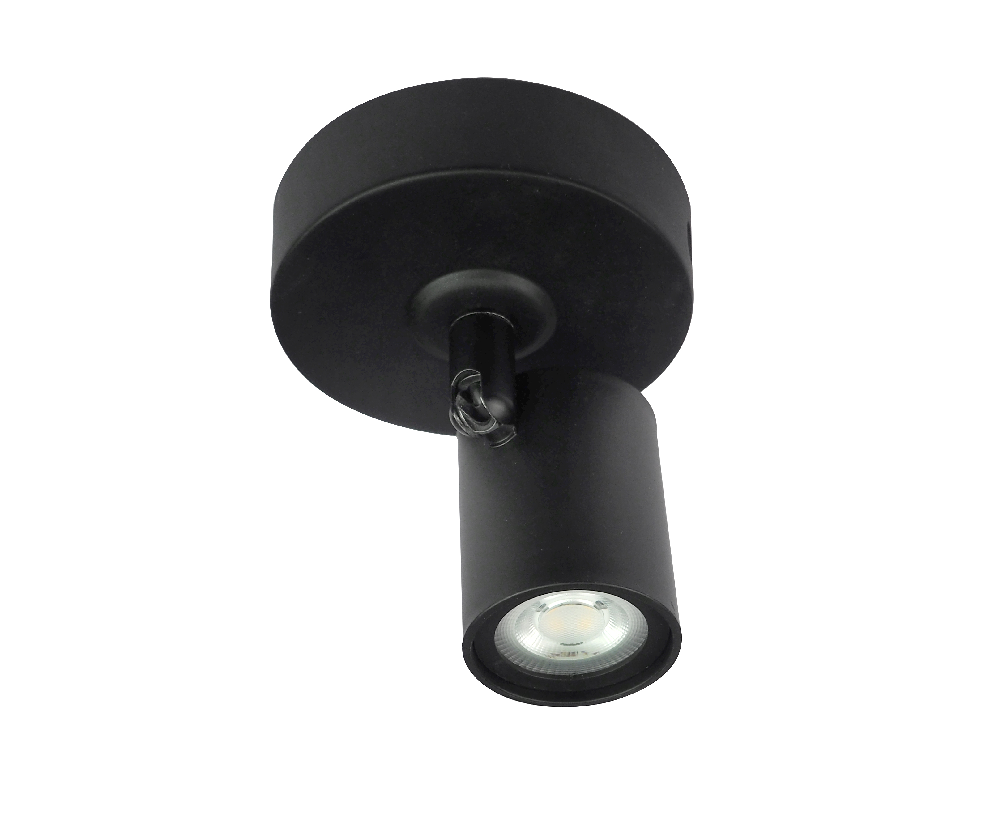SPOT LED 1X5W 3IN1 NEGRU@ 241025
