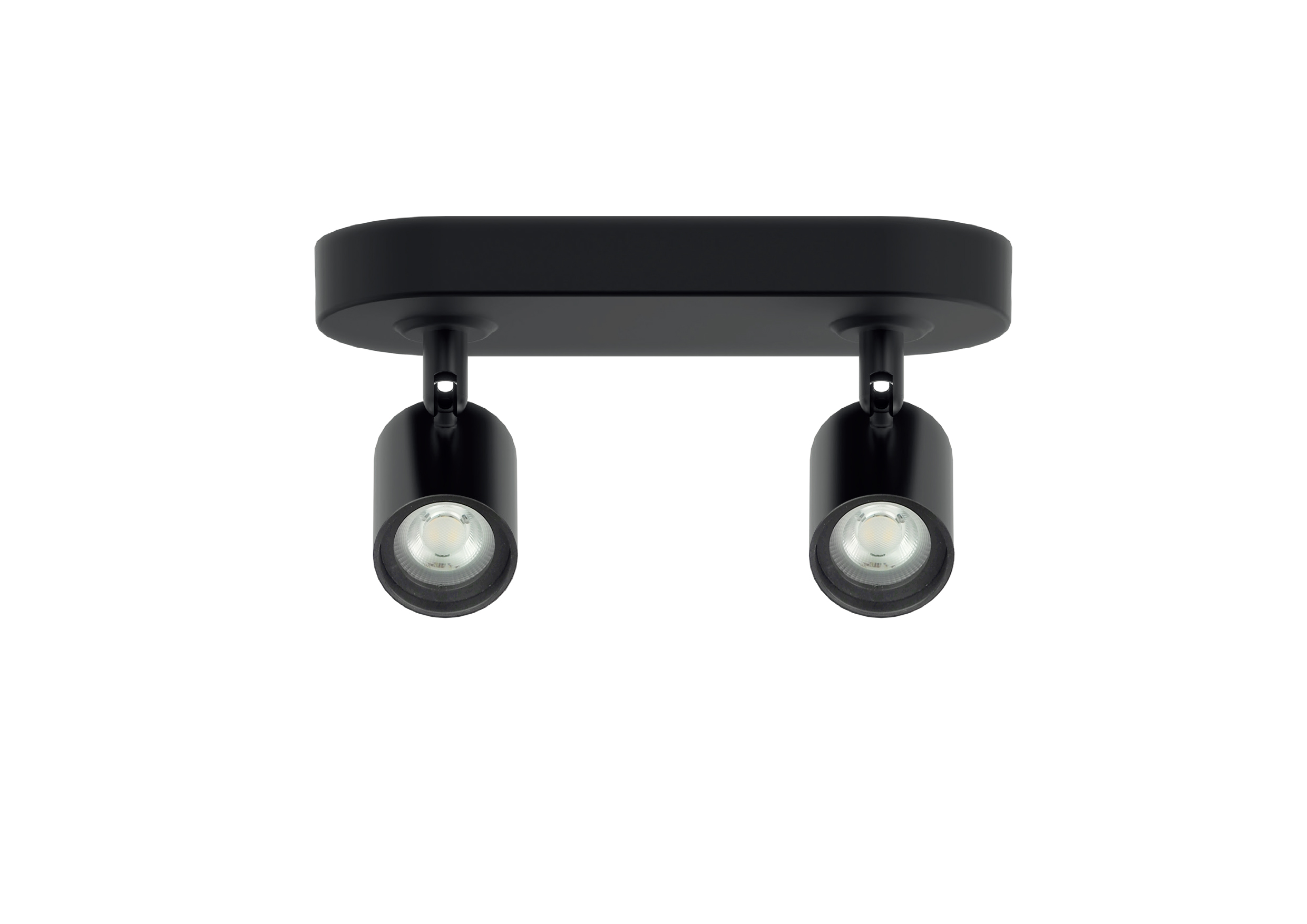 SPOT LED 2X5W 3IN1 NEGRU@ 241026