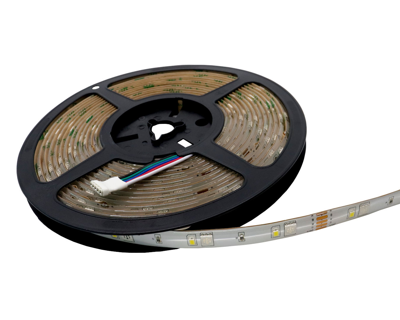 BANDA LED 12.5W/m IP65 RGBW 24V 5m/rola