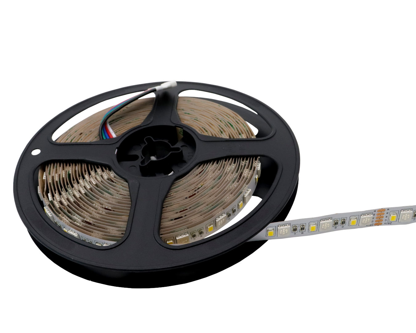 BANDA LED 28.8W/m IP20 RGBW 12V 5m/rola