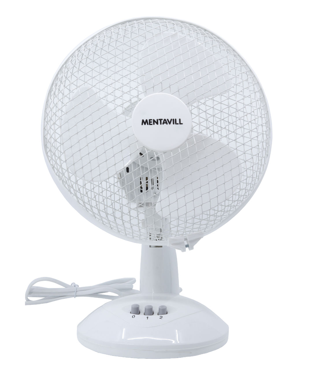 VENTILATOR DE MASA 23CM 40W ALB 600381