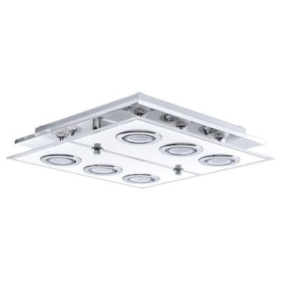PLAF.LED CABO INOX GU10 6X3W*