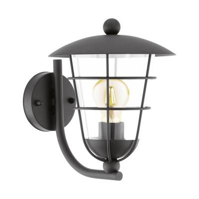 APLICA EXT PLUFERO E27 60W NEGRU*