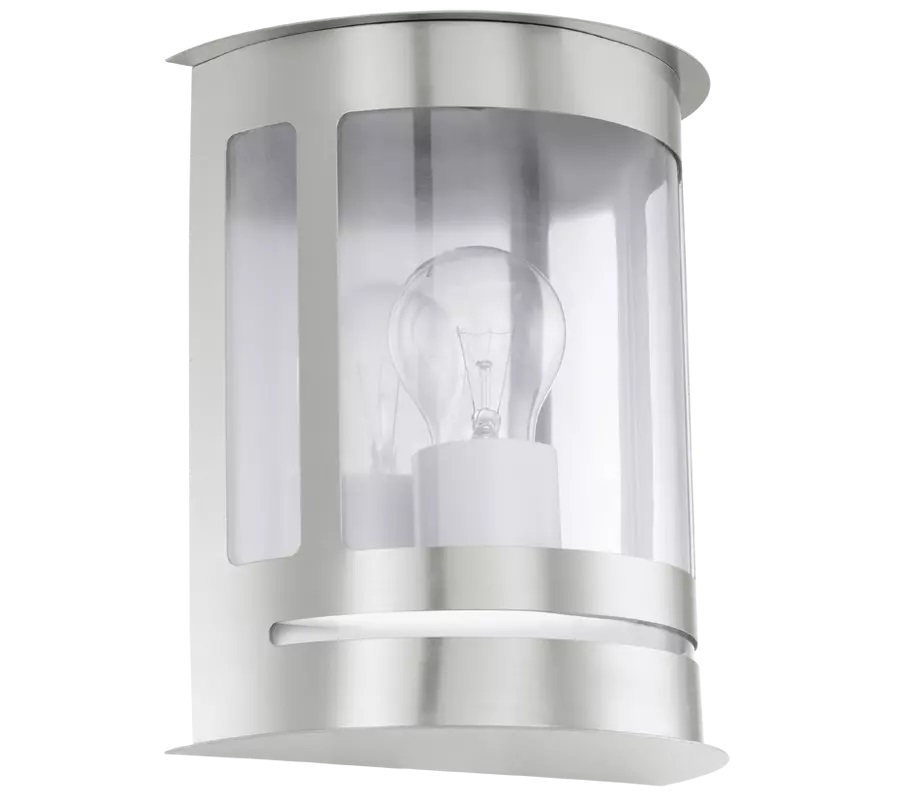 APLICA EXT DARILL INOX E27 60W*