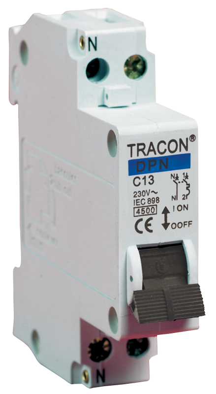 DISJUNCTOR 1P+N 10A DPN-C-10