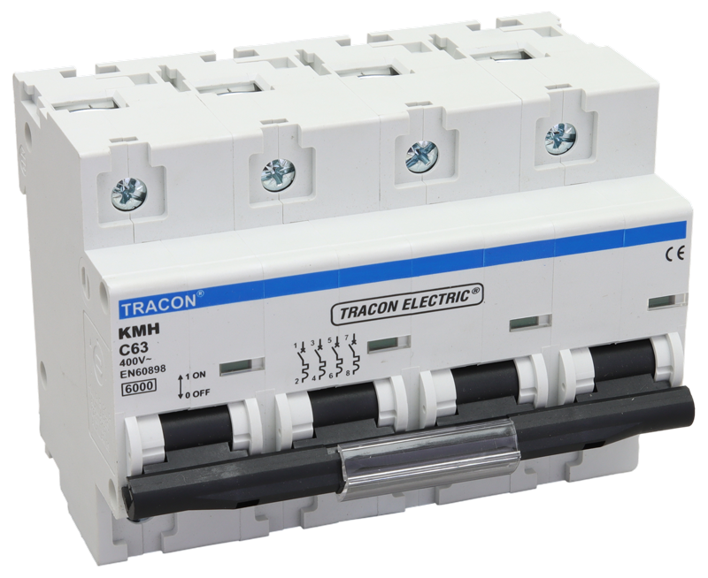 DISJUNCTOR 4P 100A 6kA KMH-4100