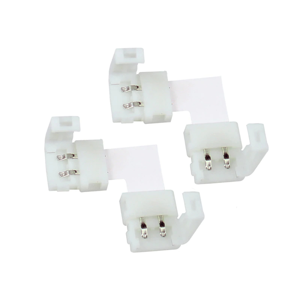 CONECTOR RAP.BANDA LED FORMA L 10mm LSZTL10