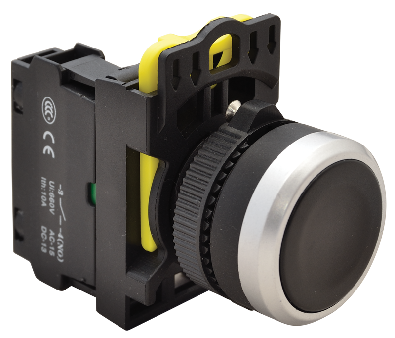 BUTON COMANDA  1ND 5A 230V IP65 NEGRU