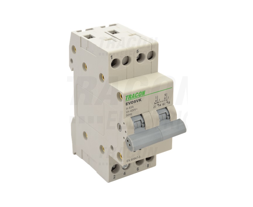 SELECTOR MODULAR 2P 63A IP20 230V