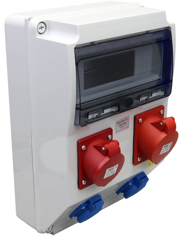 CUTIE DISTR 2XSCHUKO+1X16A+1X32A TDB12-12M