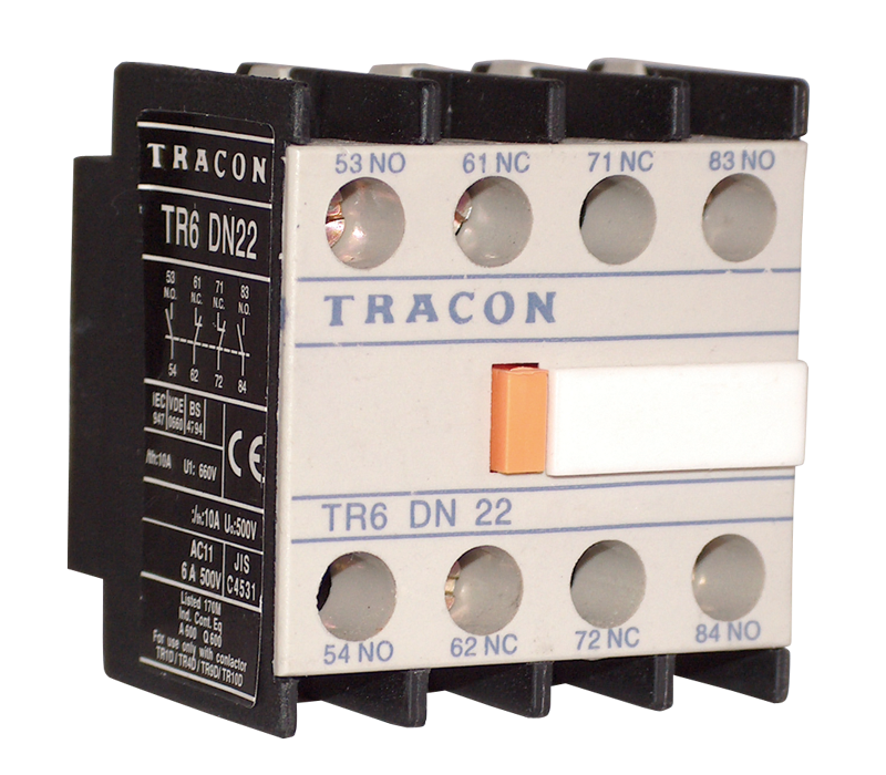 CONTACT AUX. FRONT. 1NI+3ND TR6DN31