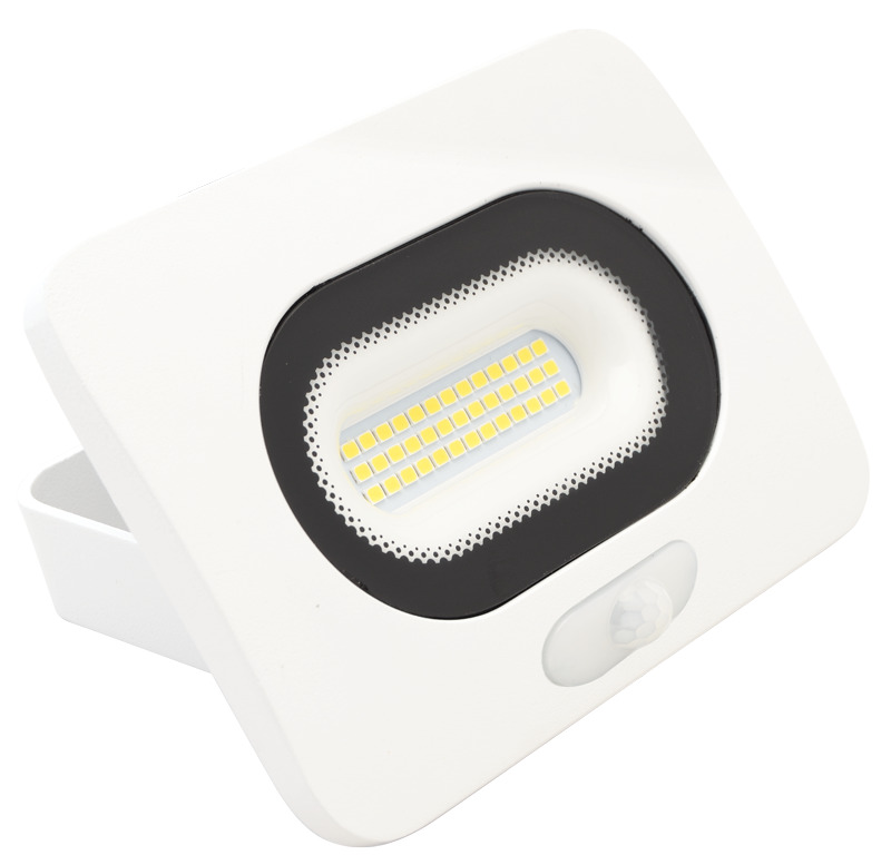 REFLECTOR LED SMD 10W IP65 ALB SENZ RSMDLFM10