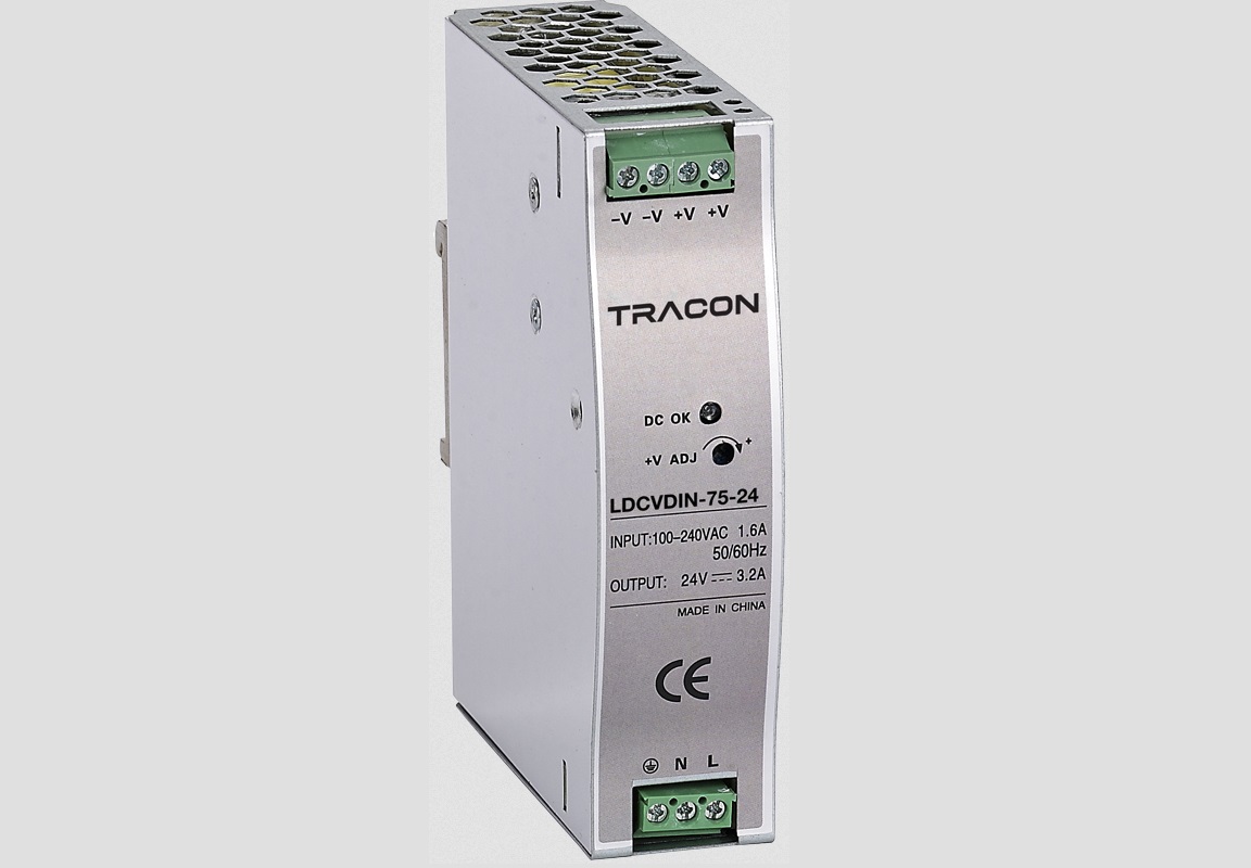 ALIMENTATOR PE SINA 75W 24V 6.3A LDCVDIN-75-24