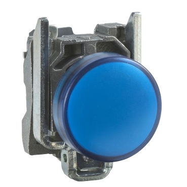 LAMPA SEMNALIZ.1P ALBAS.230VAC
