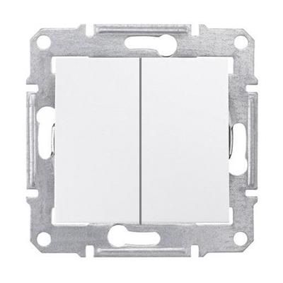 SEDNA INTR. DUBLU ALB IP44 SDN0300421