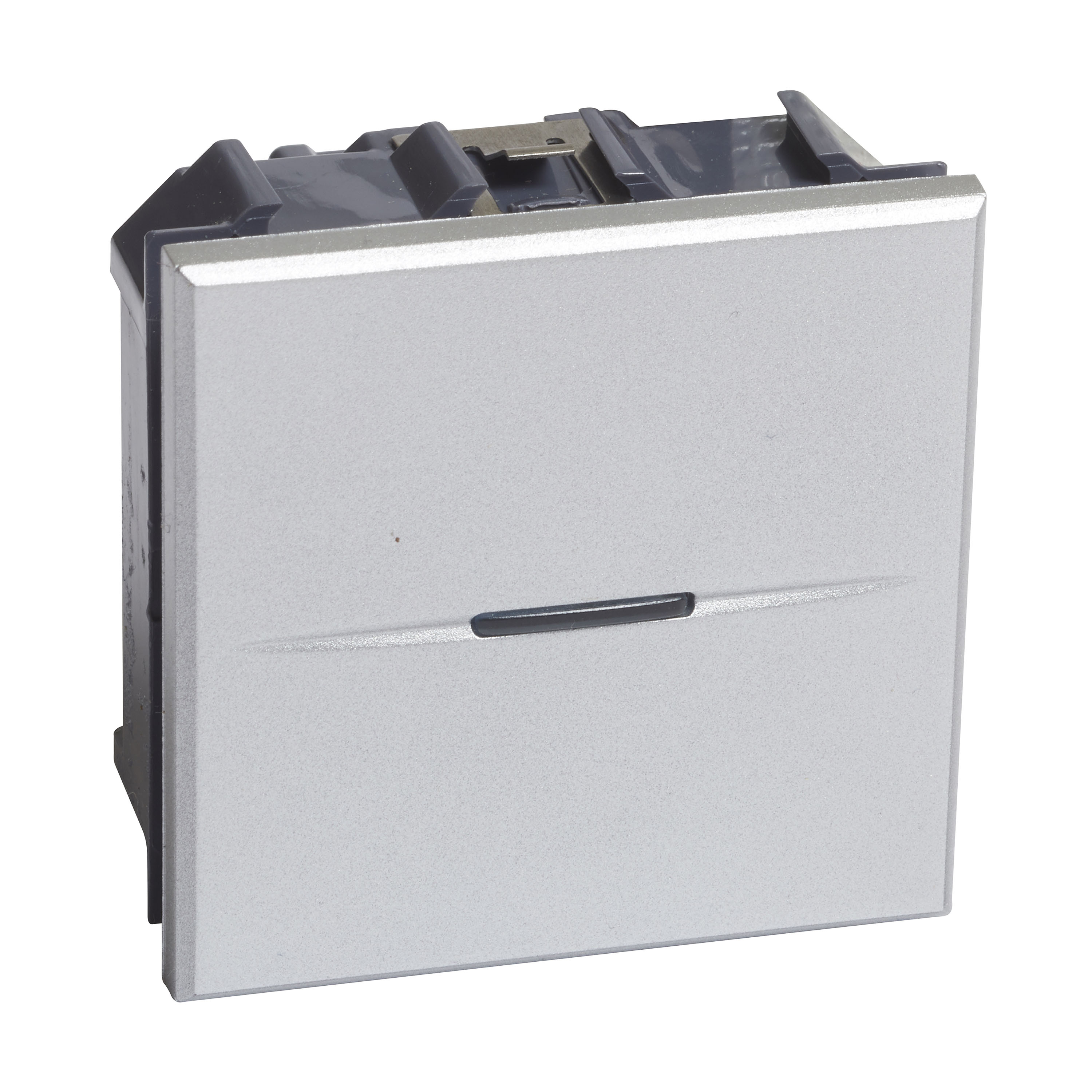 AXOLUTE INTR. SIMPLU 16A 2M ALUMINIU HC4001M2N