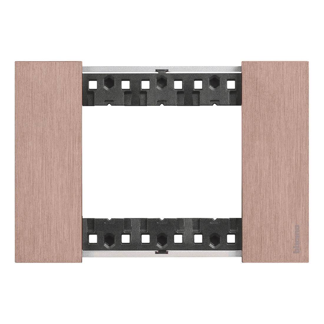 LNOW RAMA 3 MODULE RECTANGULARA CUPRU ZAMAC