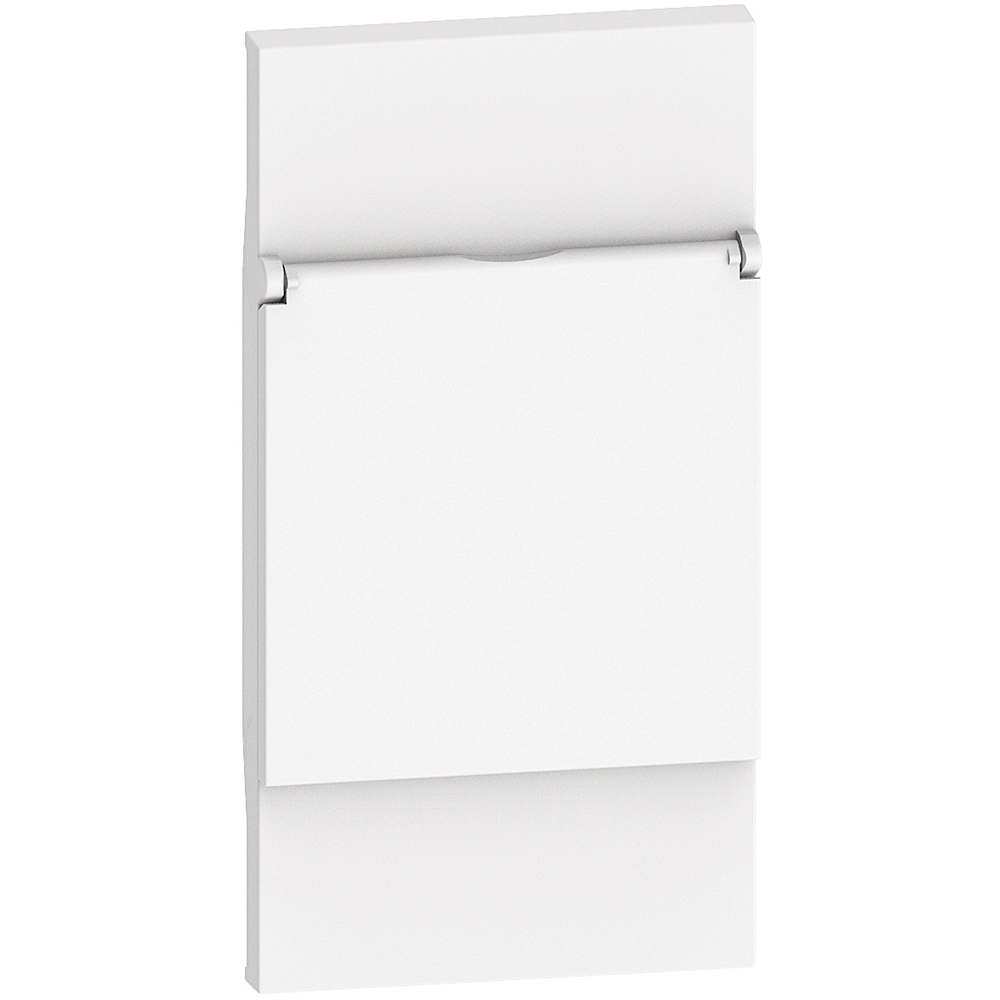 LNOW PLACA PRIZA+CAPAC 2MODULE ALB