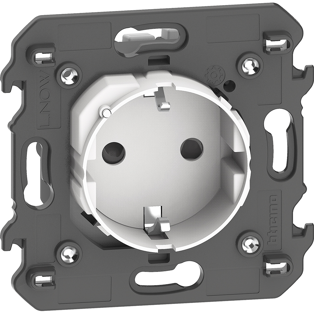 LNOW PRIZA 2P+T 16A 2M CONECTATA ALB KW4141AC