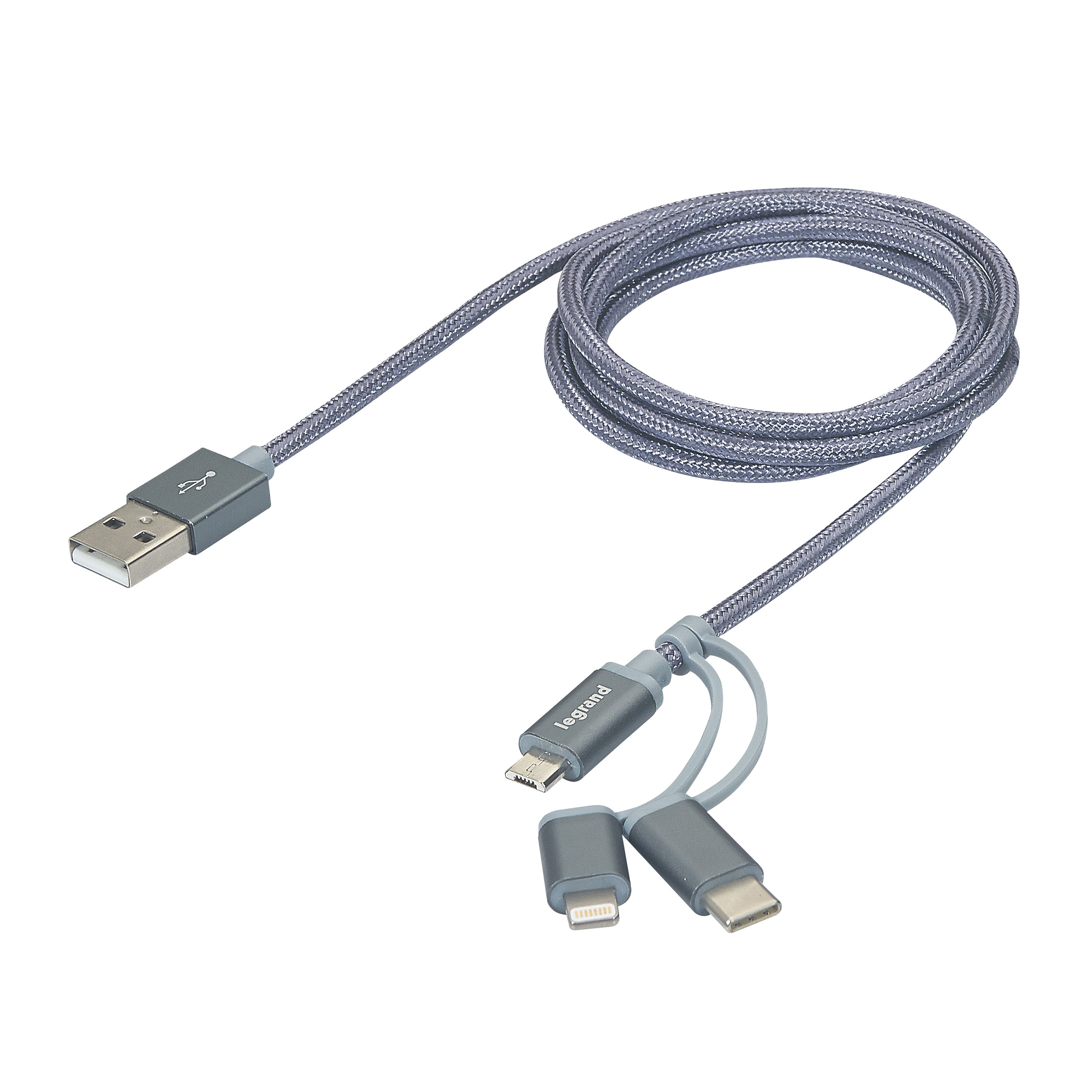 CABLU DE DATE 3 IN 1 USB TIPA LUNGIME 1,20M