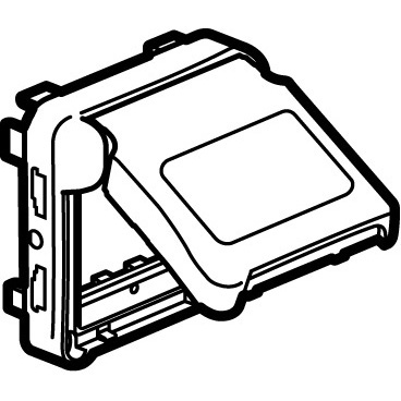 PLEXO ADAPTOR PENTRU 2MODULE MOSAIC