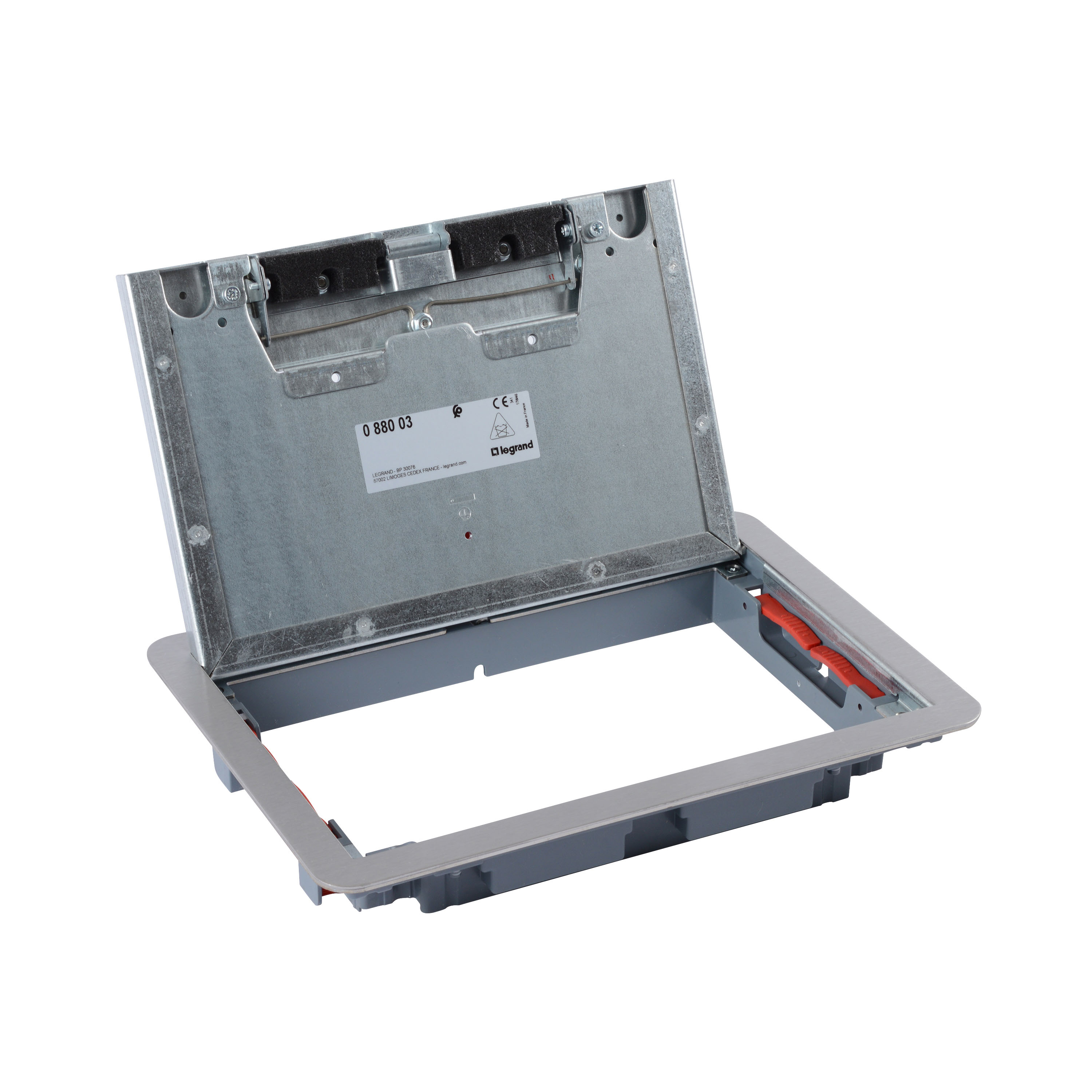 CAPAC+RAMA DOZA PARD. 8MOD INOX 088003