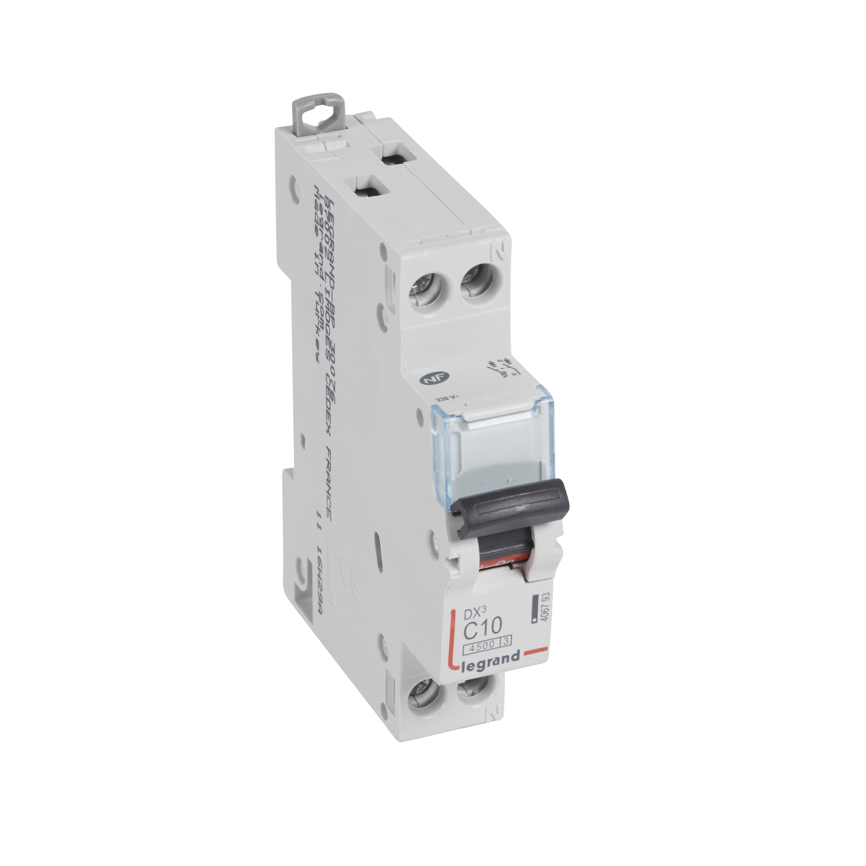 DX3 DISJUNCTOR P+N C10A 4.5kA