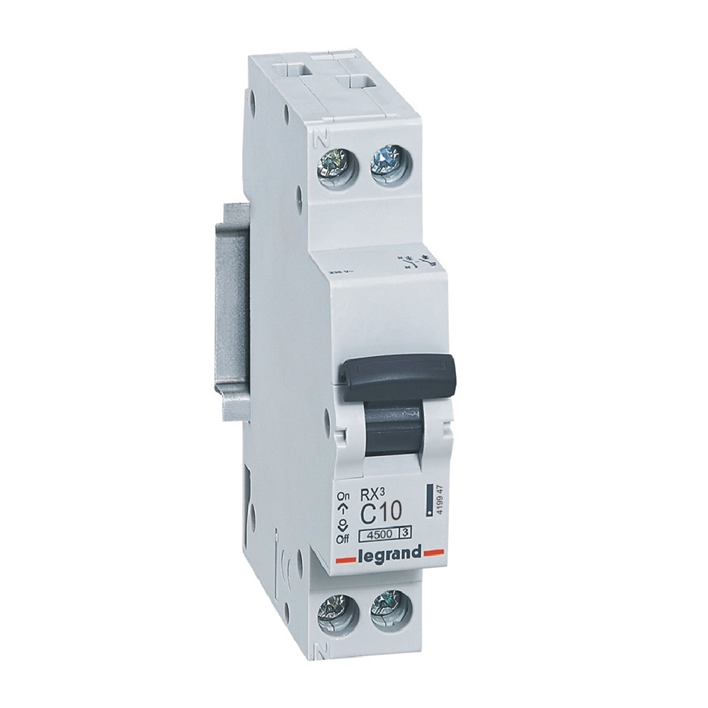 RX3 DISJUNCTOR P+N 10A 4.5kA
