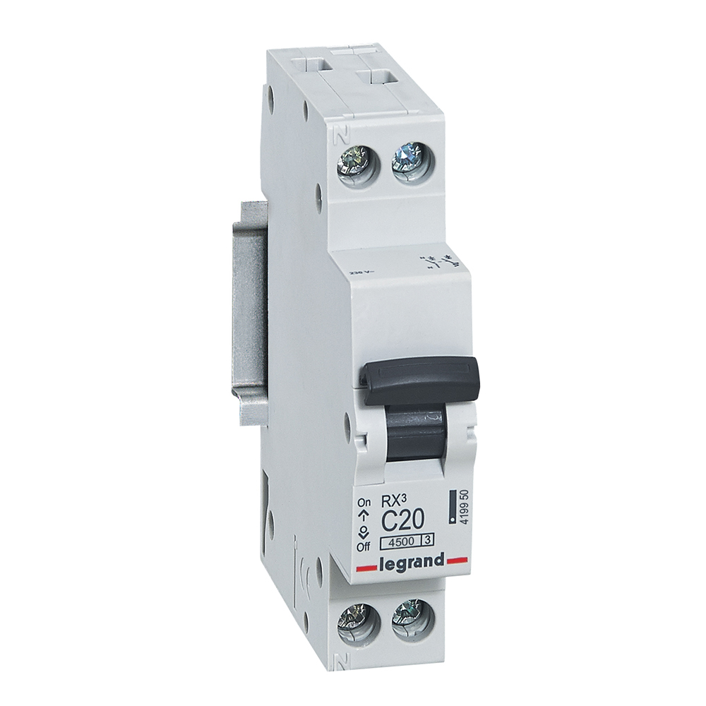 RX3 DISJUNCTOR P+N 20A 4.5kA