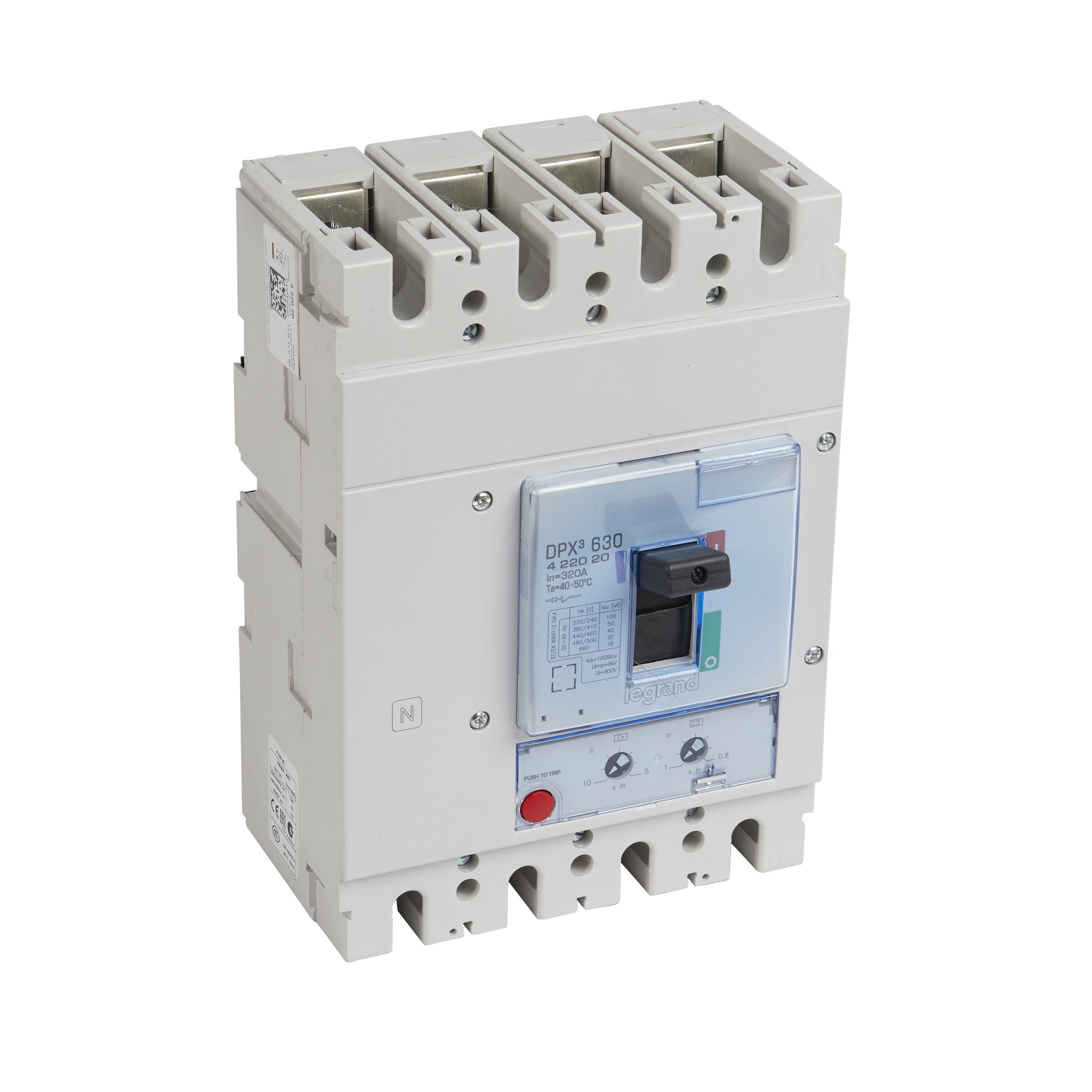 DPX3 630 - MT 4P 320A 50KA 422020