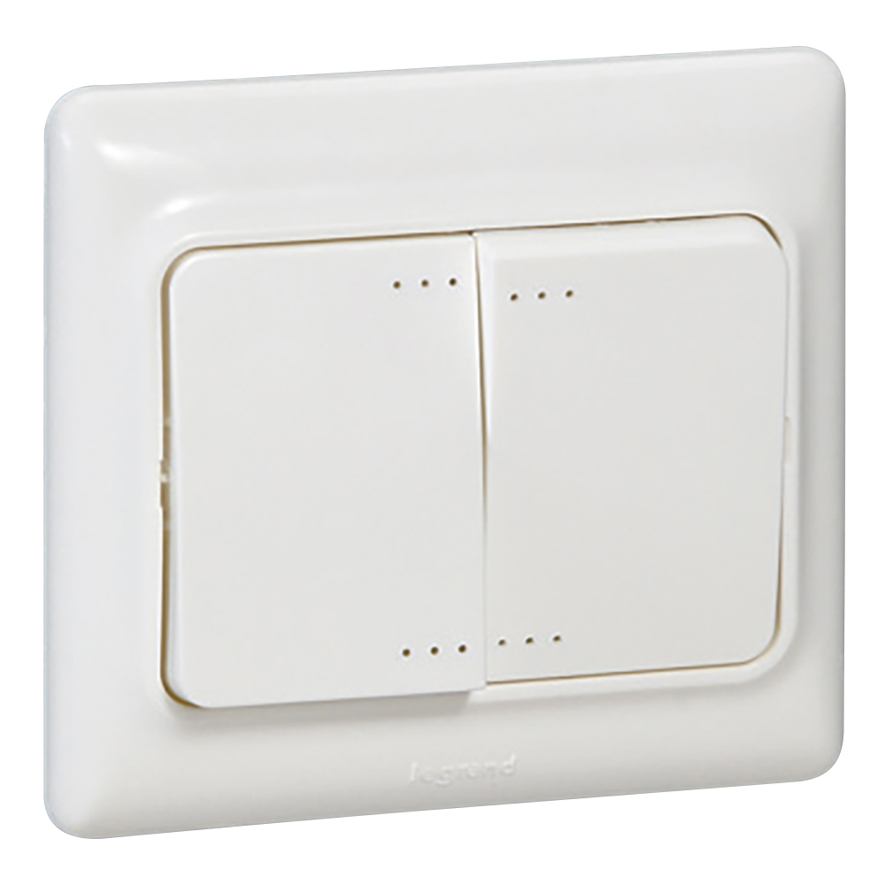 KAPTIKA INTR. DUBLU CU LED ALB 782103