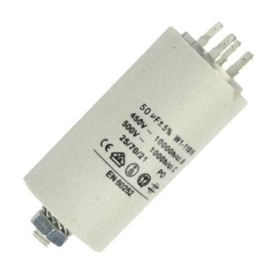 CONDENSATOR 50uF CU BORNA