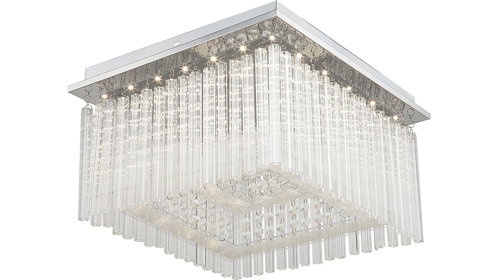 Danielle, LED ceiling lamp, 36x36cm