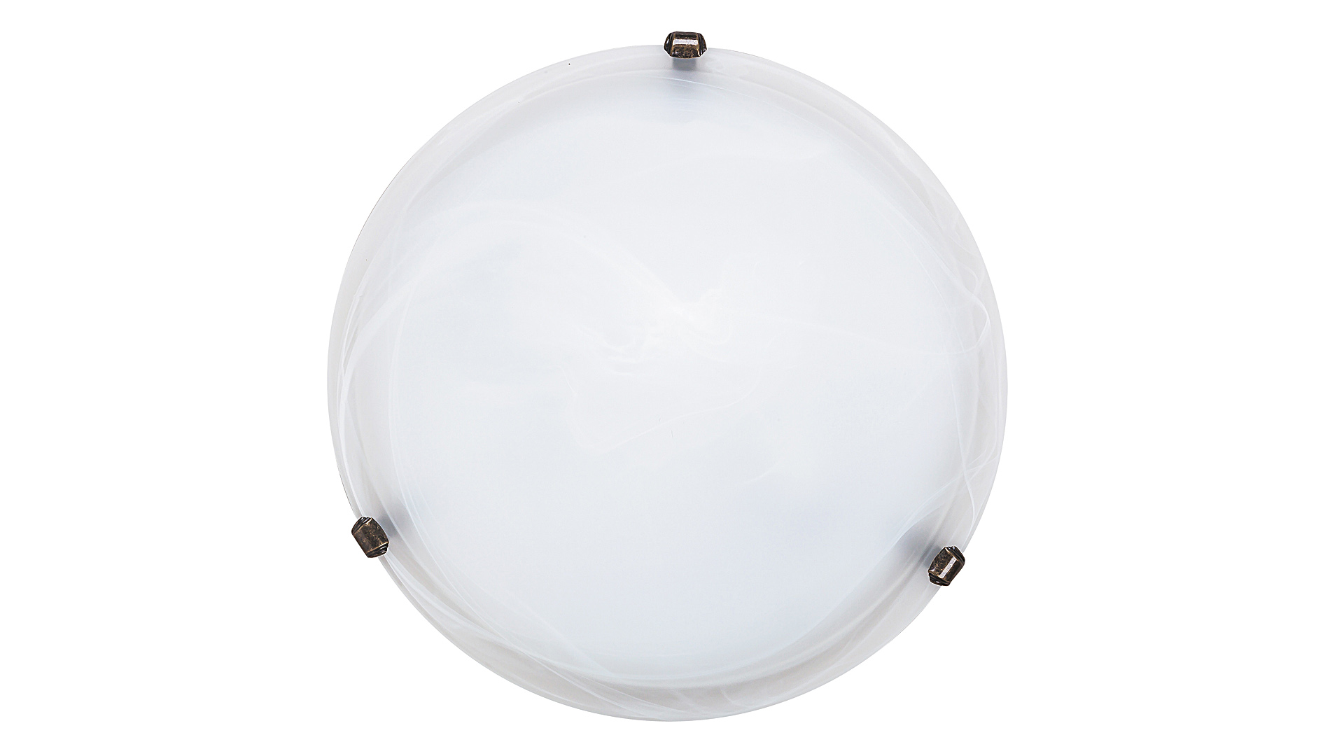 PLAFONIERA  E27 2x60W 400MM ALBASTRO ALB