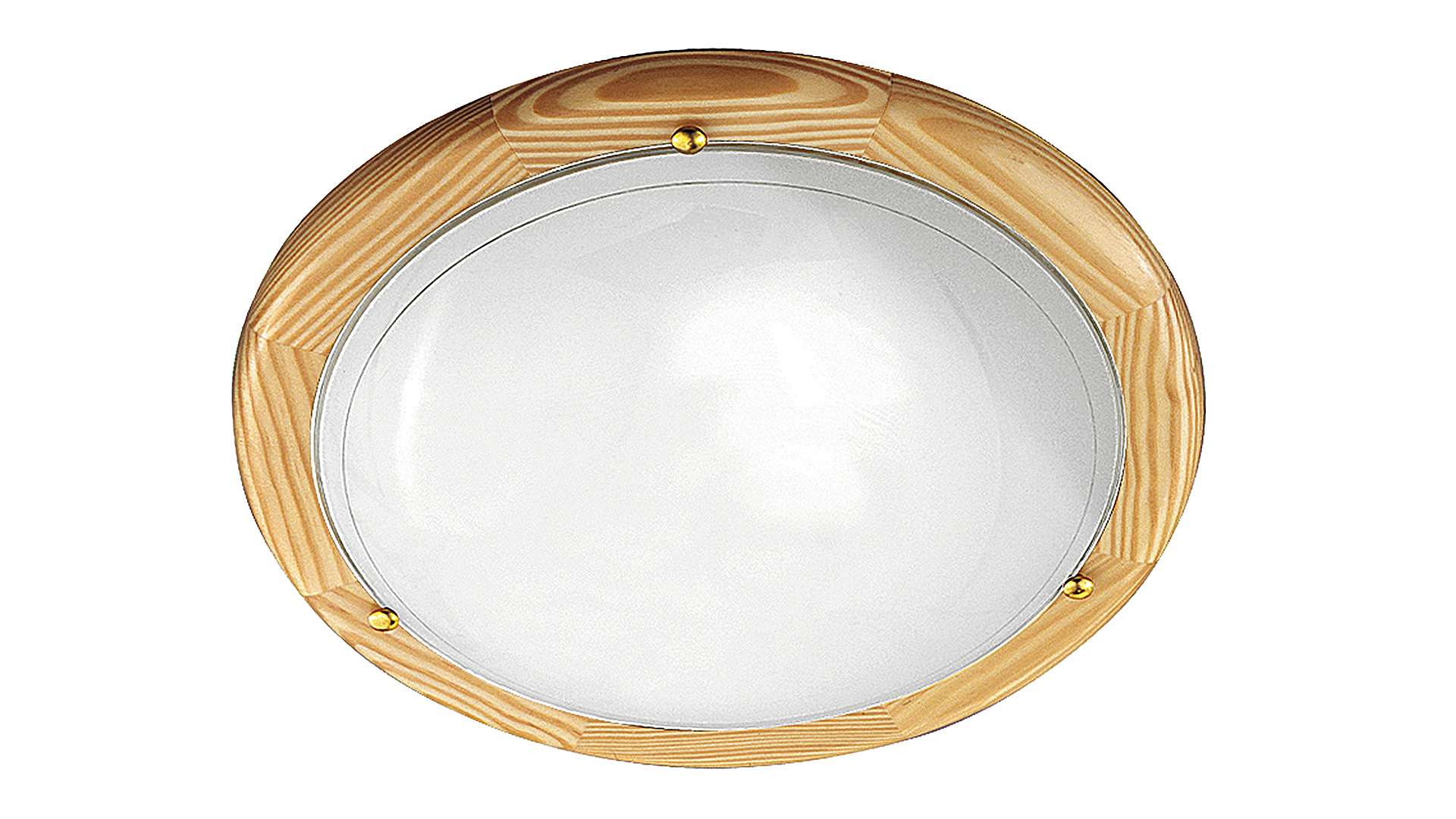 PLAFONIERA UFO 1X60W LEMN DESCHIS