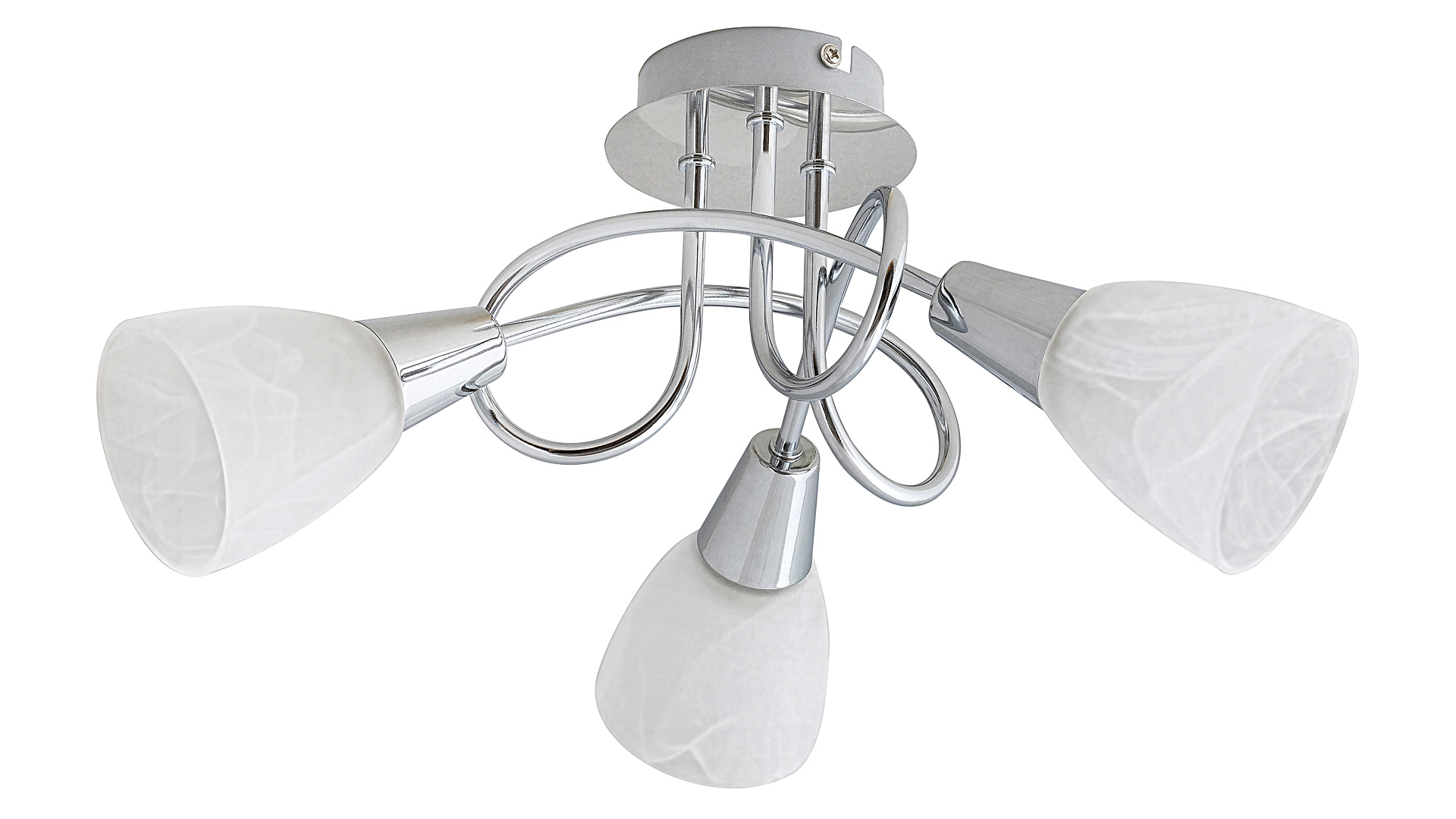 PLAF. JENNA 3X40W E14 CROM/ALB