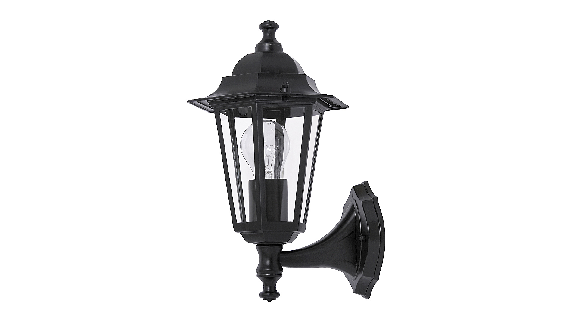 CORP ILU. GRADINA 1x60W E27 NEGRU