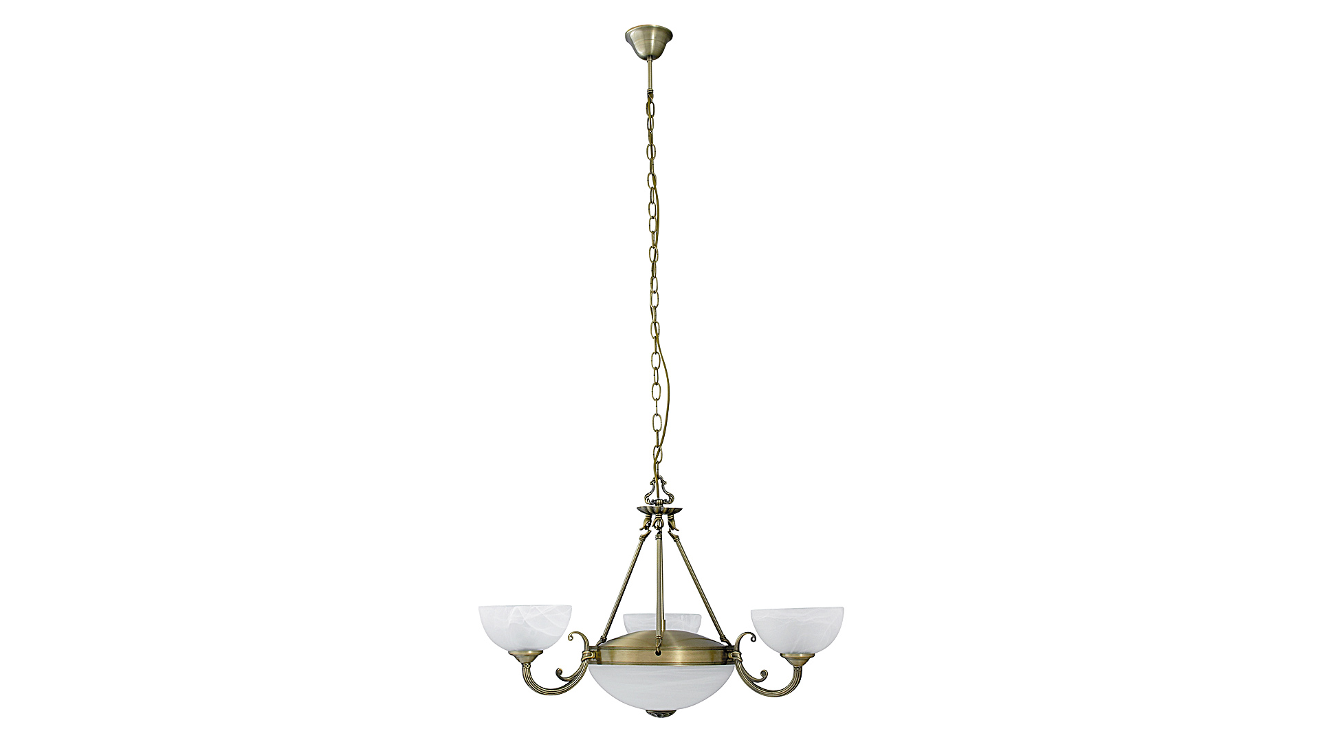 CANDELABRU MARLENE 2xE27 +3xE14 BRONZ