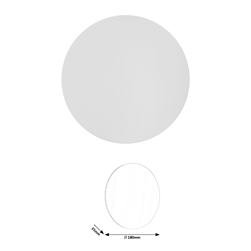 PLAF.LED MARLON ALB 8W 3000K