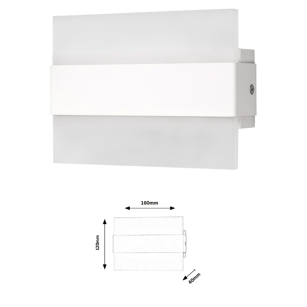 APLICA LED NEVILLE 4W 3000K IP20 ALB