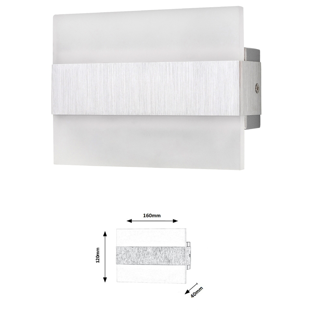 APLICA LED NEVILLE 4W 3000K IP20 AL